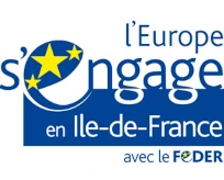 Logo de l’Europe s’engage en IDF avec le FEDER
