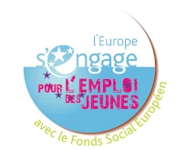 Logo l’Europe s’engage pour l’emploi des jeunes
