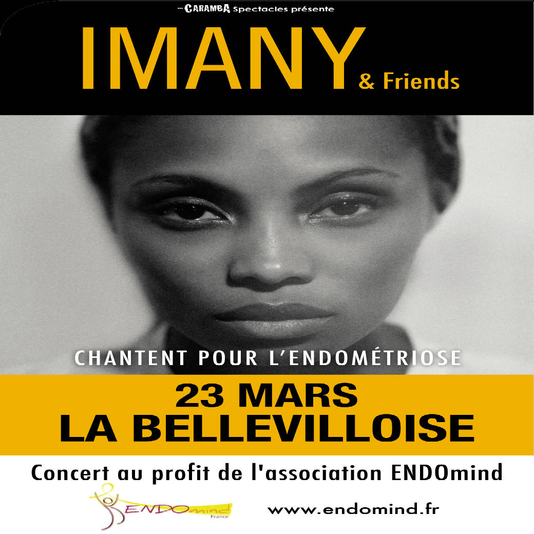 Imany & Friends chantent pour l’endométriose